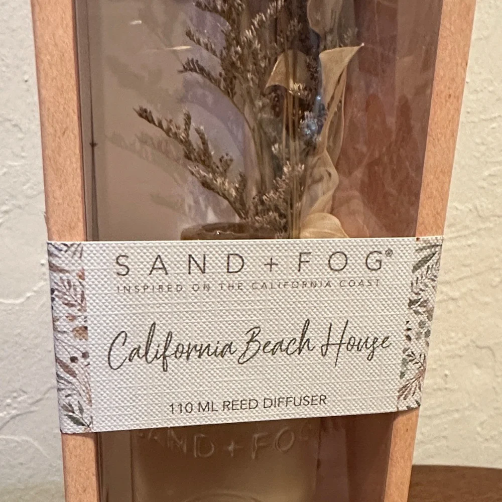Sand + Fog Beach House Reed Diffuser - Natural